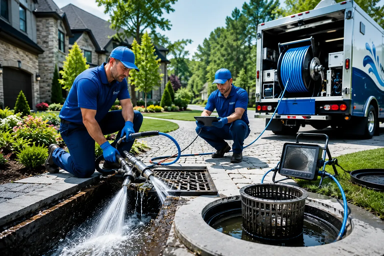 Local outdoor drain cleaning professionals in Macomb, MI