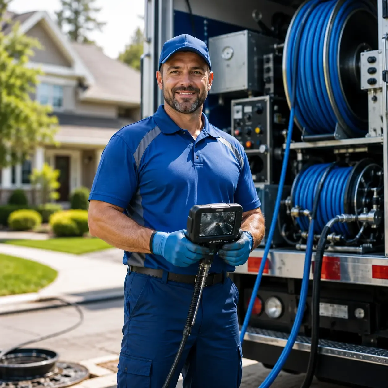 Local outdoor drain cleaning specialists in Macomb, MI
